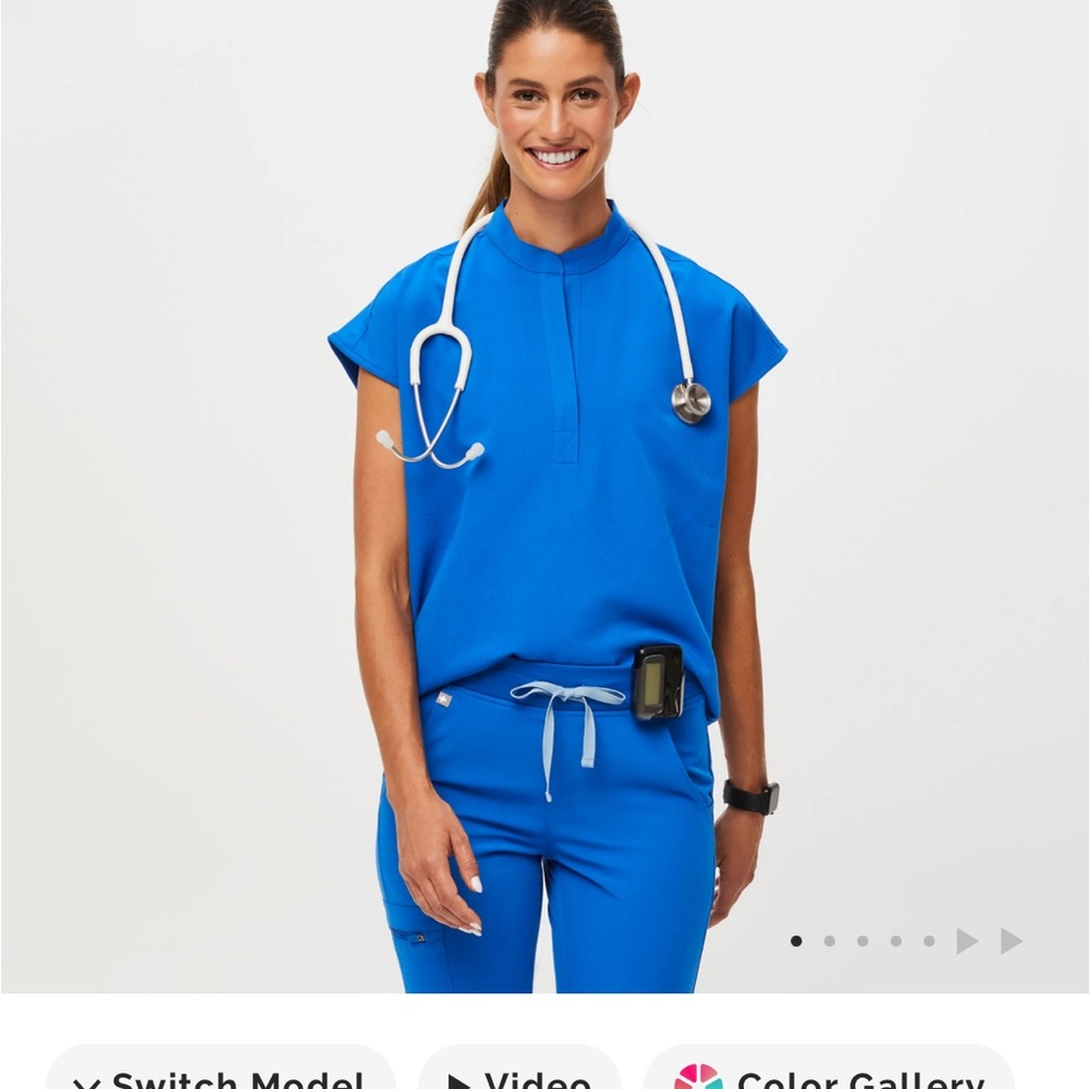 Figs Women's Rafaela scrub top XXS EUC